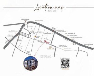 2 BHK Apartment – Map Location View at Prasadampadu - for Sale