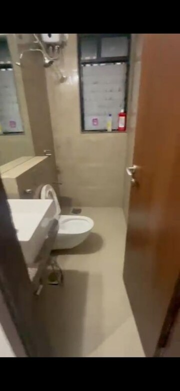 Bathroom in 2 BHK Apartment at Sunteck Avenue 2, Goregaon West – for Rent