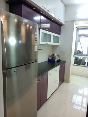 Kitchen in 2 BHK Apartment at Rosa Classique, Kasarvadavali – for Rent