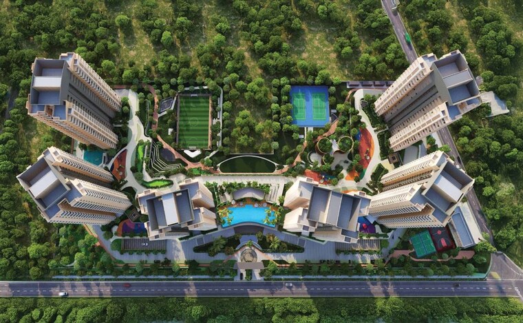 Gym, ashiana-aaroham 4 Bedroom 1919 Sq.Ft. Apartment In Sector 80 Gurgaon 10043976