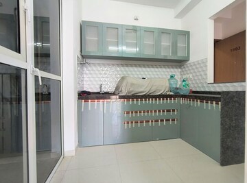 Building Lobby in 2 BHK Apartment at Godrej Boulevard, Manjari – for Rent