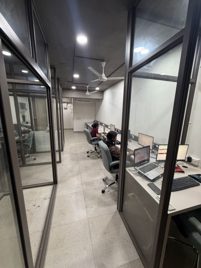 Balcony, sheladia-one-world-west Commercial Office Space 1075 Sq.Ft. In Ambli Ahmedabad 10044038