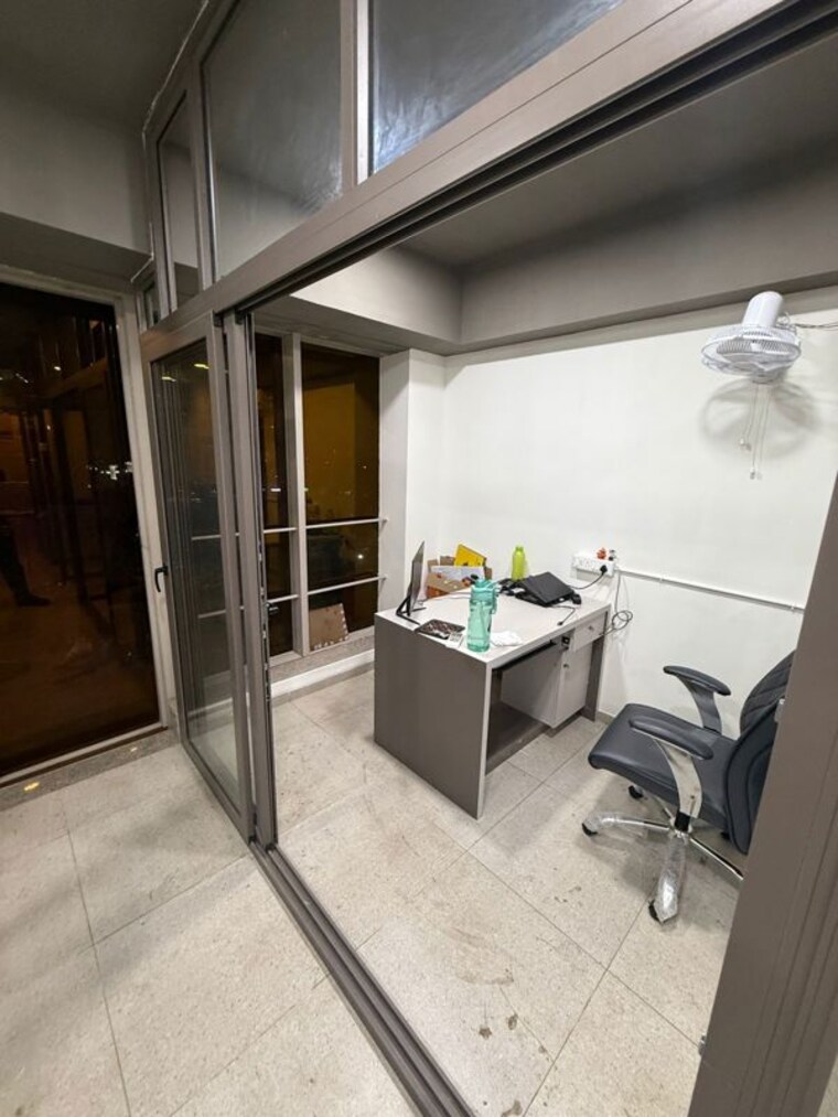 Balcony, sheladia-one-world-west Commercial Office Space 1075 Sq.Ft. In Ambli Ahmedabad 10044038
