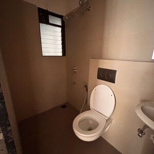 Bathroom in 2 BHK Apartment at Je And Vee Om Trimurti, Dindoshi – for Rent