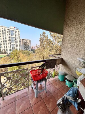 Balcony in 3 BHK Penthouse at Sopan Baug – for Sale