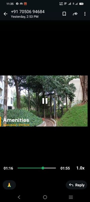 3 BHK Apartment – Garden View at Mahindra Vivante, Andheri East - for Rent