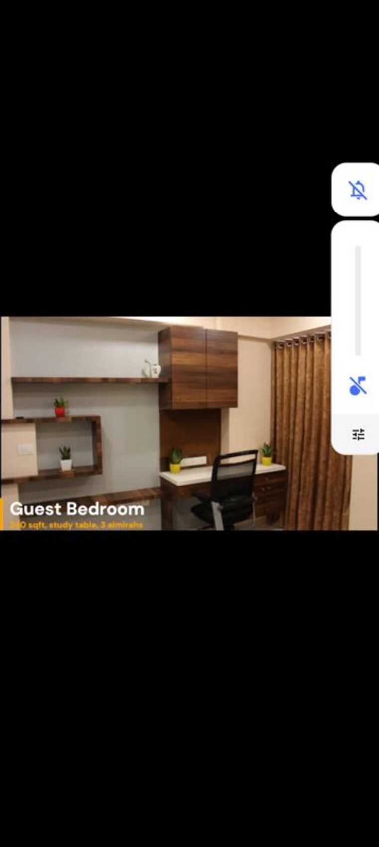 Bedroom, mahindra-vivante 3 Bedroom 1189 Sq.Ft. Apartment In Andheri East Mumbai 10044075