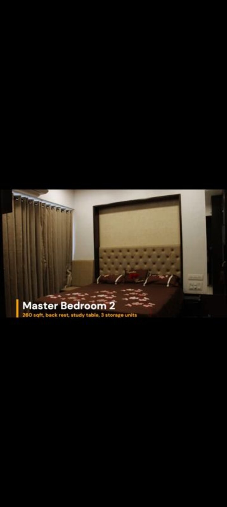 Bedroom, mahindra-vivante 3 Bedroom 1189 Sq.Ft. Apartment In Andheri East Mumbai 10044075