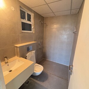 Bathroom in 3 BHK Apartment at Signature Global City, Sector 37d – for Rent