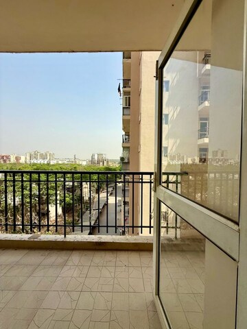 Balcony in 3 BHK Apartment at Sushma Elite Cross, Dhakoli – for Rent