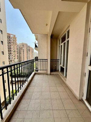 Balcony in 3 BHK Apartment at Sushma Elite Cross, Dhakoli – for Rent