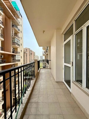 Balcony in 3 BHK Apartment at Sushma Elite Cross, Dhakoli – for Rent