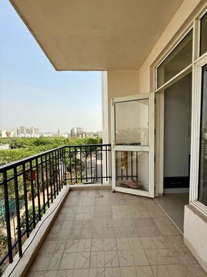 Balcony in 3 BHK Apartment at Sushma Elite Cross, Dhakoli – for Rent