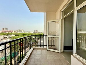 Balcony in 3 BHK Apartment at Sushma Elite Cross, Dhakoli – for Rent