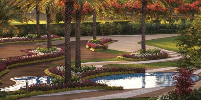 Garden, signature-global-sarvam 3 Bedroom 1800 Sq.Ft. Apartment In Sector 37d Gurgaon 10044125
