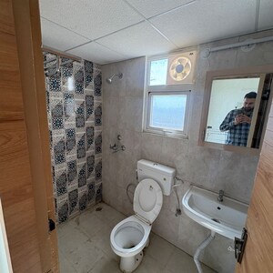 Bathroom in 2 BHK Apartment at Signature The Millennia 3, Sector 37d – for Rent