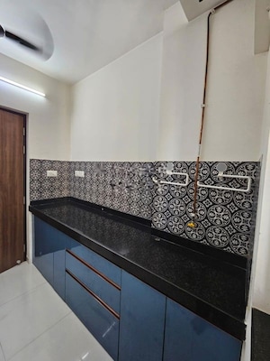 Kitchen in 3 BHK Apartment at Lodha Sterling, Kolshet Road – for Rent