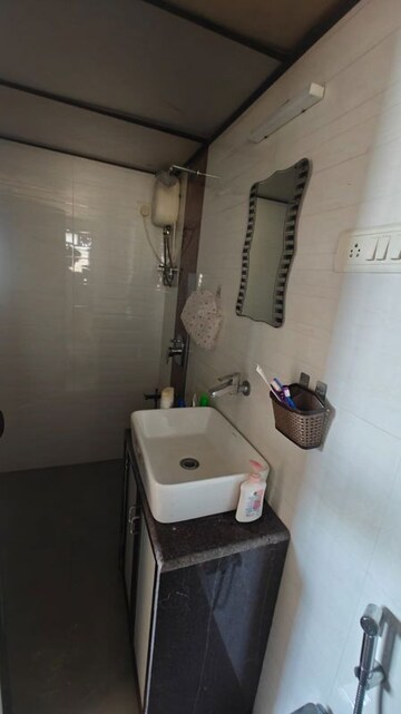 Bathroom in 2 BHK Apartment at Sagar Sangeet CHS Colaba, Colaba – for Rent
