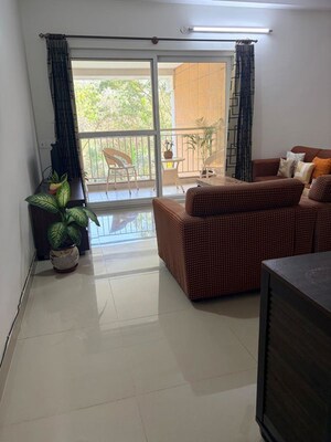 Living Room in 3 BHK Apartment at Mantri Webcity, Hennur – for Sale