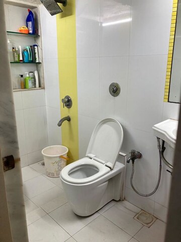 Bathroom in 3 BHK Apartment at Belscot Chs Ltd, Andheri West – for Rent