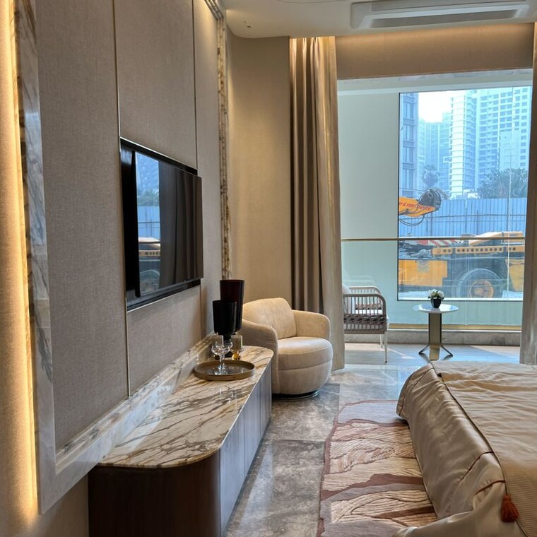 Living Room, vasant-oasis-phase-i 1 Bedroom 435 Sq.Ft. Apartment In Marol Mumbai 10044206