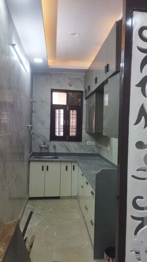 Kitchen in 3 BHK Builder Floor at Rohini Sector 24 – for Sale