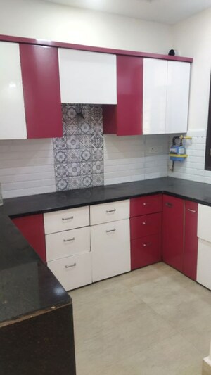 Kitchen in 3 BHK Builder Floor at Rohini Sector 24 – for Sale