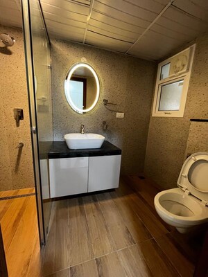 Bathroom in 3 BHK Apartment at Prestige Beverly Hills, Kokapet – for Rent