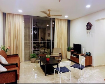 Living Room in 2 BHK Apartment at Piramal Vaikunth, Balkum Pada – for Sale