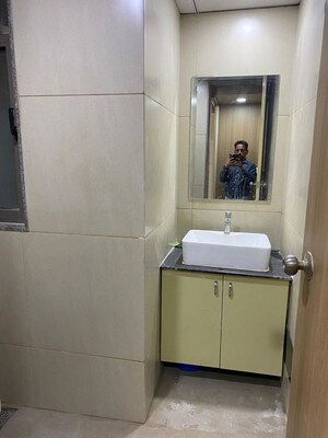Bathroom in  Office Space at Binori B Square 3, Bodakdev – for Rent