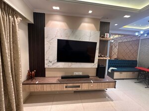 Living Room in 2 BHK Apartment at Courtyard by Narang Realty and The Wadhwa Group, Pokhran Road No Two – for Rent