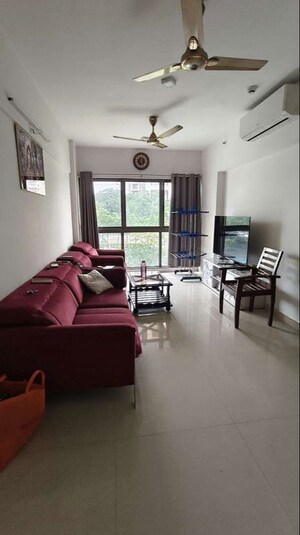 Living Room in 1 BHK Apartment at Lodha Casa Viva, Majiwada – for Rent