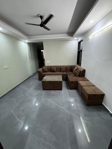 Living Room in 1 BHK Builder Floor at Risland Sky Mansion, Chattarpur – for Rent