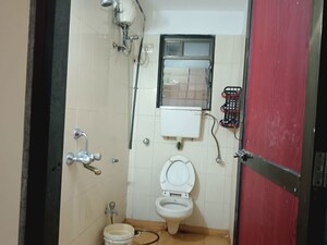 Bathroom in 3 BHK Apartment at Shree Krishna Heights Malad, Malad East – for Rent