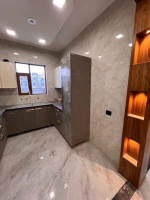 Kitchen in 3 BHK Builder Floor at Green Fields Colony – for Sale