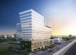  Office Space – Exterior View View at Shivalik Shilp, Sanidhya - for Rent