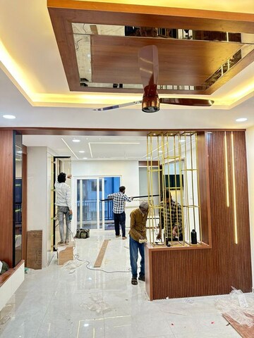 Living Room in 3 BHK Apartment at EIPL Corner Stone, Gandipet – for Rent