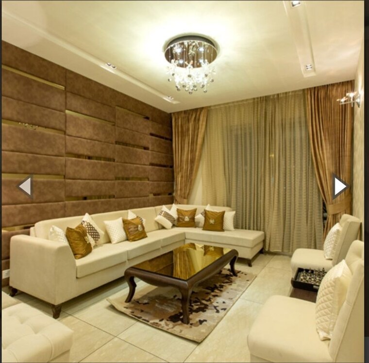 Living Room, pir machalla 4 Bedroom 2500 Sq.Ft. Apartment In Pir Machalla Zirakpur 10044409