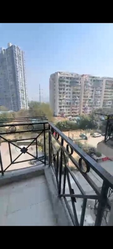 Balcony in 3 BHK Apartment at SVP Gulmohur Residency, Indrapuram – for Sale