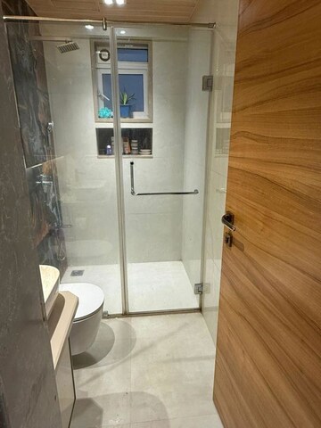 Bathroom in 2 BHK Apartment at Raunak Laxmi Narayan Residency, Pokhran Road No Two – for Rent