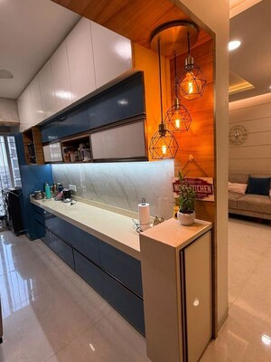 Kitchen in 2 BHK Apartment at Raunak Laxmi Narayan Residency, Pokhran Road No Two – for Rent