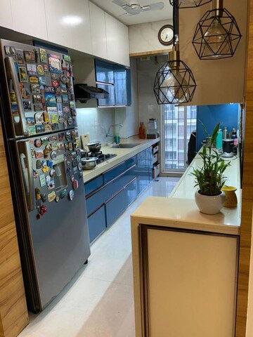 Kitchen in 2 BHK Apartment at Raunak Laxmi Narayan Residency, Pokhran Road No Two – for Rent