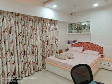Bedroom in 4 BHK Apartment at Adani Group Western Heights, Andheri West – for Rent