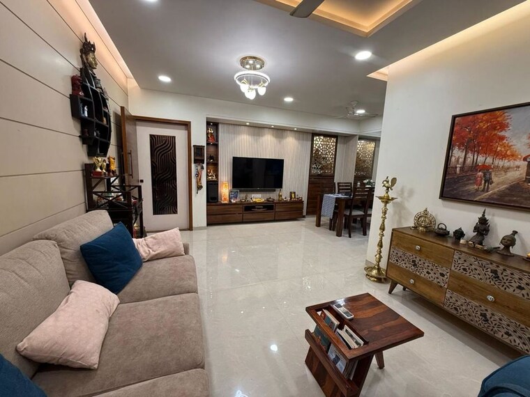 Living Room, raunak-laxmi-narayan-residency 2 Bedroom 780 Sq.Ft. Apartment In Pokhran Road No Two Thane 10044474