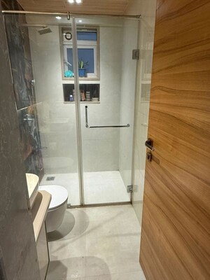 Bathroom in 2 BHK Apartment at Raunak Laxmi Narayan Residency, Pokhran Road No Two – for Rent