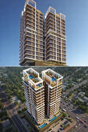 2 BHK Apartment – Exterior View View at Malad West - for Sale