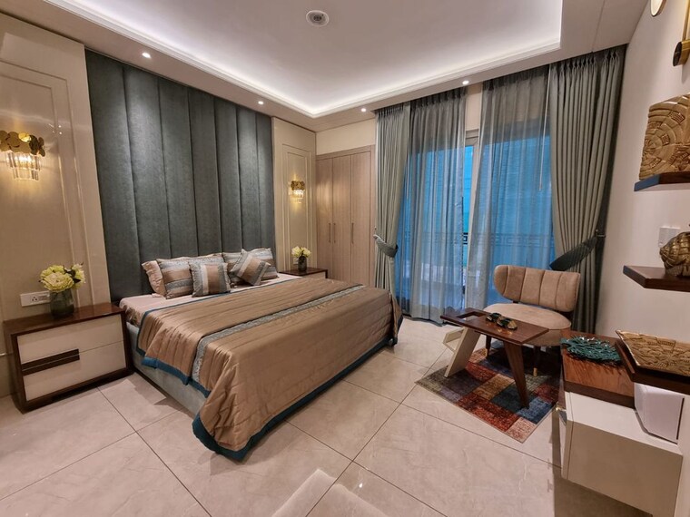 Living Room, pir machalla 3 Bedroom 1800 Sq.Ft. Apartment In Pir Machalla Zirakpur 10044510