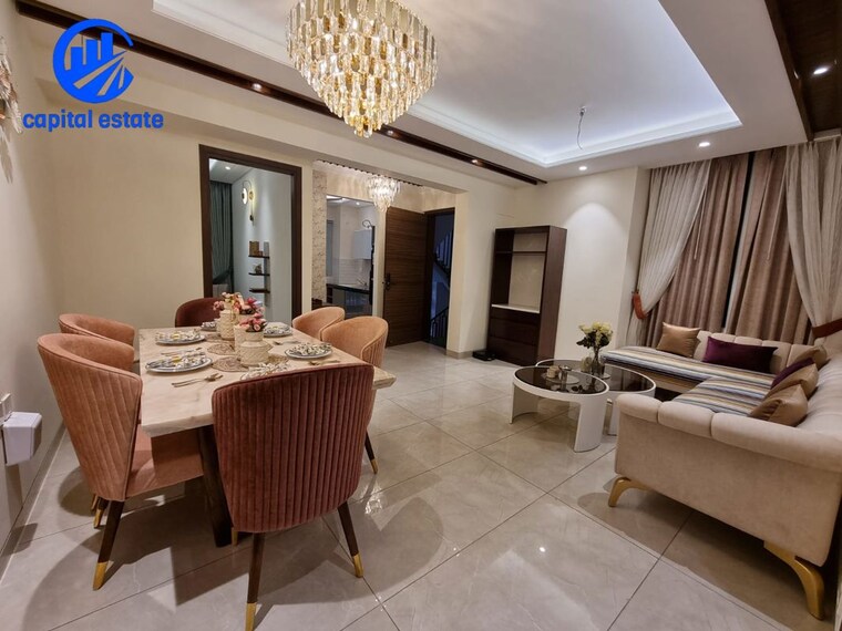 Living Room, pir machalla 3 Bedroom 1800 Sq.Ft. Apartment In Pir Machalla Zirakpur 10044510