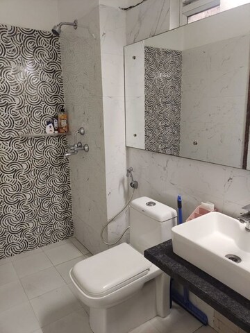 Bathroom in 2 BHK Apartment at ABA Cherry County, Tech Zone 4 Greater Noida – for Rent