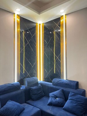 Living Room in 2 BHK Builder Floor at Freedom Fighters Enclave – for Rent